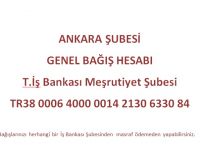 Ankara-Genel Bağış Hesabı