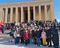ÇYDD Küçükçekmece Şubesi öğrencileri Anıtkabir’de