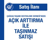 TAŞINMAZ SATIŞI İLANI.