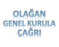 6. OLAĞAN GENEL KURUL ÇAĞRISI
