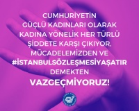 We Oppose All Forms of Violence Against Women!