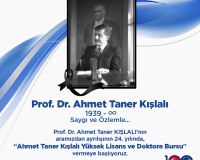 Scholarships in Memory of  Ahmet Taner Kışlalı