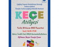 ÇEM'DE KEÇE ATÖLYESİ BAŞLIYOR