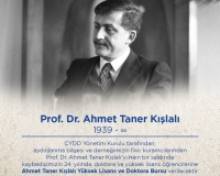 Ahmet Taner Kışlalı Yüksek Lisans ve Doktora Bursu