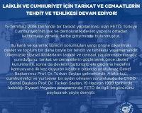 TARİKAT VE CEMAAT TEHLİKESİ DEVAM EDİYOR