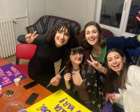 GENÇLİK BİRİMİ 8 MART KADINLAR GÜNÜ DÖVİZ ATÖLYESİ