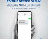 Eğitim için atılan adım