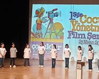 Çocuk Yönetmenler Şenliği gala gecesi gösterimiz