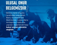 LOZAN BARIŞ ANTLAŞMASI ULUSAL ONUR BELGEMİZDİR !