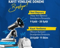 2025-2026 Burs Başvuru Tarihleri Belli Oldu