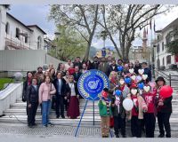 23 NİSAN ÇOCUK BAYRAMI ÇELENK TÖRENİ;