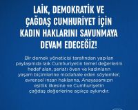 LAİK, DEMOKRATİK VE ÇAĞDAŞ CUMHURİYET İÇİN KADIN
