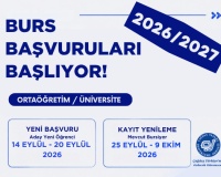 2026-2027 Burs Başvuruları Başladı