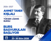 Ahmet Taner Kışlalı Burs Başvuruları Başlıyor